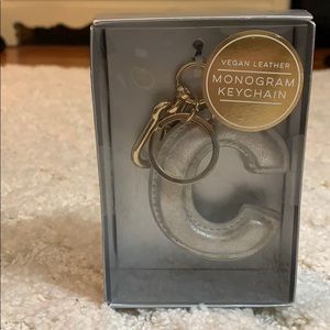 “C” Monogram Keychain